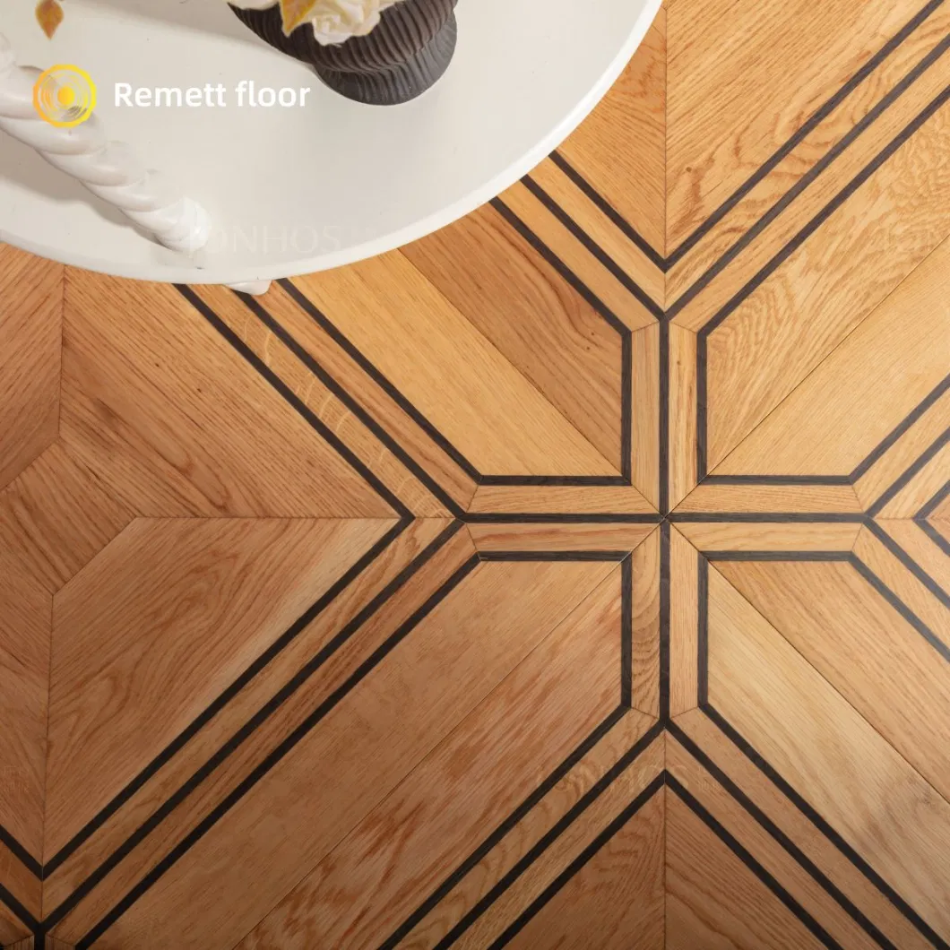 15mm Modern Engineered Chevron Wood Flooring Oak Parquet Floor Tiles