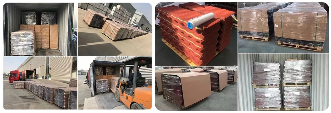 Factory with BV SGS Stone Chip Coated Steel Roof Sheet Wood Shake Tile Az40, 0.31mm Strong Wind Resistance