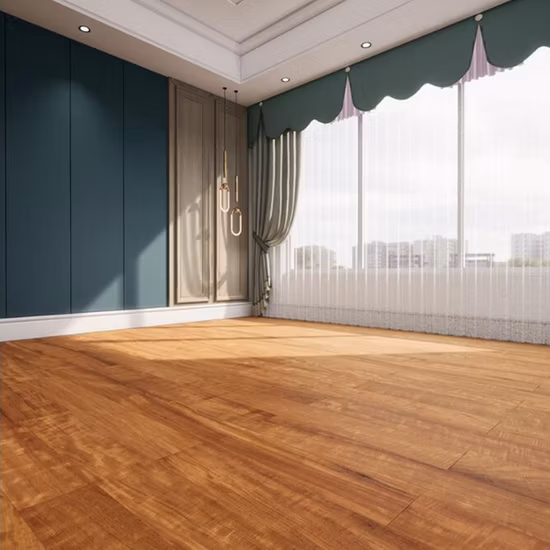 Lvt Vinyl Wood Design Waterproof Super Click PVC Floor Plank Spc Flooring Tile