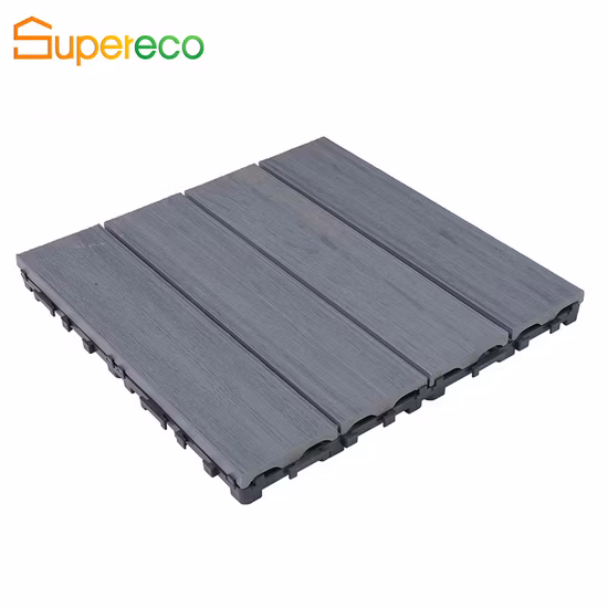 DIY WPC Wood Plastic Composite Deck Tile