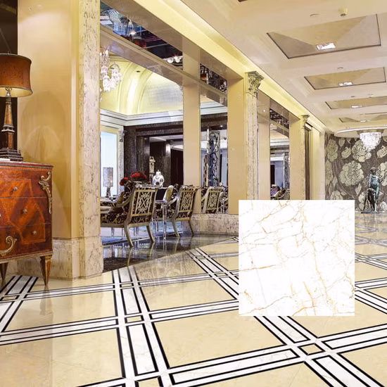 Foshan Factory Glazed Polished Porcelain Ceramic Floor Tile