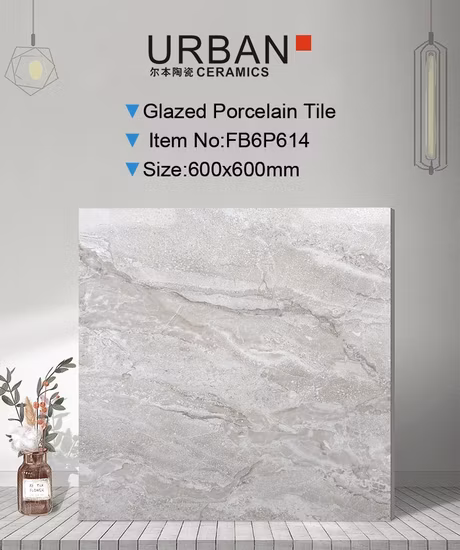 600*600mm Full Porcelain Rustic Floor Tiles From Foshan